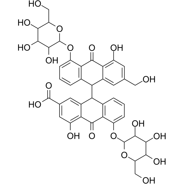 Sennoside-C Structure